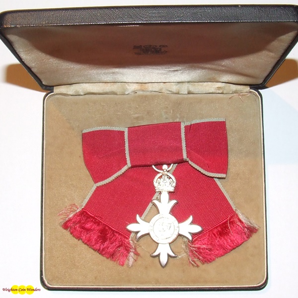Most Excellent Order of the British Empire - M.B.E 2nd Civil